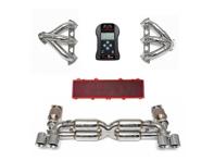 Kit di scarico ad alte prestazioni Fabspeed STREET, con aggiornamento della centralina. Porsche 997 GT2 (2008-2009) - 99711102680, 99711300980, 99711301080, 99611110176, 99611110276 - FS.POR.997GT2.SSX, FS.POR.997GT2.SHDR, FB473/04, FS.POR.997GT2.ET