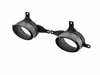DesignTek Sportendrohre aus Carbonfaser für Porsche 992.2 Carrera GTS - 992251237AB, 992251238AB, 992251237AA, 992251238AA, 992251237AC, 992251238AC, 992251237AD, 992251238AD