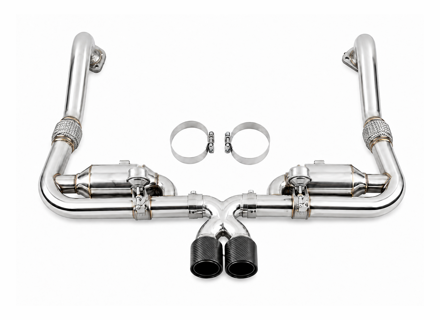 Sistema di scarico cat-back Valvetronic DesignTek. Porsche 718 Boxster / Cayman - 116290-03 - 55-PS120V