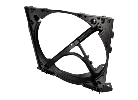 Radiator Fan Housing. Porsche 992.1 / 992.2 Carrera / 992 Turbo / Turbo S / GT3 / RS / ST - 992121383, 992121383A, 992121383B, 992121384, 992121384A, 992121384B