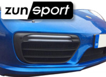 Ensemble de calandre extérieure en acier inoxydable pour pare-chocs avant ZunSport. Porsche 991.2 TURBO / S - ZPR64716, ZPR64716B, ZPR64716, ZPR64716B