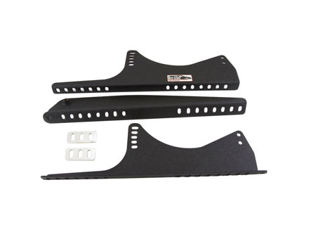 Supports latéraux de siège de course Brey Krause pour les sièges GT3 à montage au sol - côté conducteur. Porsche 993 / 964 / 911 (74-89) / 944 - R9082, R-9082