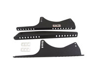 Brey Krause Race Seat Side Mounts para montar en el piso Asientos GT3 - Lado del conductor. Porsche 993 / 964 / 911 (74-89) / 944 - R9082, R-9082