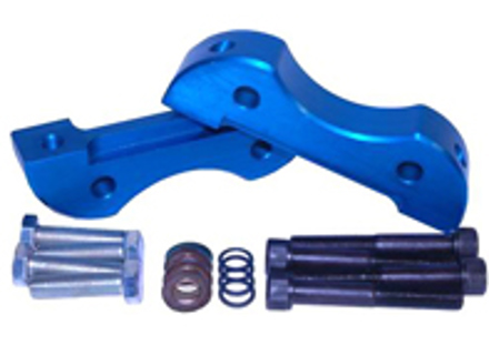 Front brake caliper adapter for Porsche 911 84-89 with 996/Boxster calliper - SR046 Front brake caliper adapter for Porsche 911 84-89 with 996/Boxster calliper - SR046