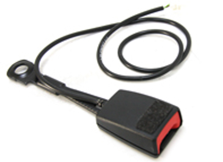 Boucle de ceinture de sécurité avant, côté conducteur. Porsche 986 Boxster 2002>> / 996 2002>> - 99680318307 Boucle de ceinture de sécurité avant, côté conducteur. Porsche 986 Boxster 2002>> / 996 2002>> - 99680318307