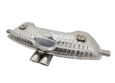Exhaust Muffler / Silencer Sport OE Style. With TÜV/EEC approval Porsche 986 Boxster - 98622094330S, 94.330S, 94330S, 1620605200, 99611112107, 99611114202, 99611115101, 99611115202, 99611114105, 99611112106 - 94.330S, 1620605200