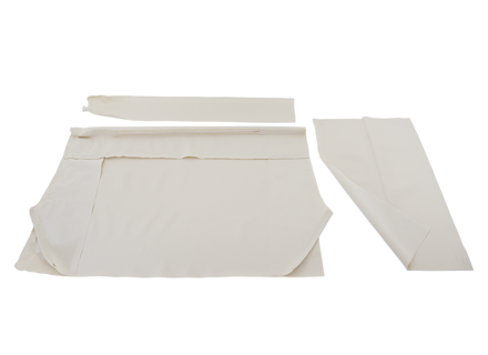 Doublure de pavillon coupé, Blanc. Porsche 911 1965-89 / 964 - 91155505515, 91155505515700, 91155505515600, 91155505515500, 91155505515400 - 2807127405, 2807110405, 1689500510, 1689500710