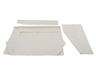 Dakhemel coupé, Wit. Porsche 911 1965-89 / 964 - 91155505515, 91155505515700, 91155505515600, 91155505515500, 91155505515400 - 2807127405, 2807110405, 1689500510, 1689500710