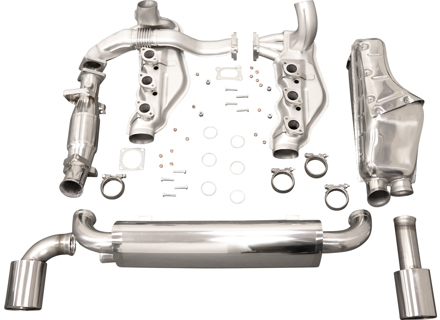 Vollauspuffanlage für Porsche 964 in Edelstahl - 92.564SD, 1620001310, 96411104205, 96411321316, 96411321315, 96411104504, 96411104502, 96411104605, 96421104004, 96421103905, 96421103932