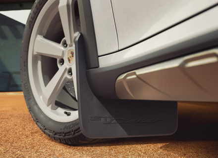 Spatschermflappen, rubber. Porsche 992 Dakar - 99204401291 Spatschermflappen, rubber. Porsche 992 Dakar - 99204401291