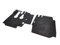Pedal board set. Porsche 356B (T6) / 356C LHD Cars - 64455106306, 64455106406 - JG.063.06