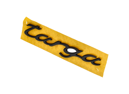 'TARGA' - Black Bar Badge for Porsche 991 (911) Targa - 99155930700 'TARGA' - Black Bar Badge for Porsche 991 (911) Targa - 99155930700