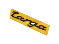 'TARGA' - Black Bar Badge for Porsche 991 (911) Targa - 99155930700 'TARGA' - Black Bar Badge for Porsche 991 (911) Targa - 99155930700