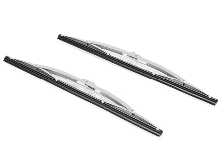 Set of wiper blades, Silver. Porsche 911 F 65-67 - 90162831120