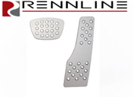 Rennline Aluminium 2 Piece Pedal Set Perforated. Porsche 944/996/997/986/987/Cayman/991/Panamera TIPTRONIC - P4522, P45.22 Rennline Aluminium 2 Piece Pedal Set Perforated. Porsche 944/996/997/986/987/Cayman/991/Panamera TIPTRONIC - P4522, P45.22
