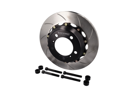 Disco freno / rotore scanalato 2 pezzi POSTERIORE 987 Cayman S/R & 987 Boxster S Disco freno / rotore scanalato 2 pezzi POSTERIORE 987 Cayman S/R & 987 Boxster S