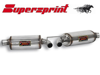 Exhaust Muffler / Silencer 'RACING' Rear. Porsche 987 Boxster   Supersprint - 243504