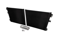 Kit condensatore radiatore aria condizionata (aria condizionata). Porsche 991 turbo - 99157311104, 99970755741, 94457314301, 99970766040, 99970755641