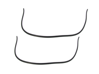 Door seal weatherstrip, SET OF 2. Porsche 911 / 964  Targa / Cabrio - 90253109340, 91153109345, 91153109346, 91153109540, 91153109541, 91153109640, 91153109641 - 911630, 1789, 1685700500