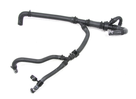 Motorkoelvloeistofslang, retour. Porsche 957 Cayenne Turbo - 94810605151