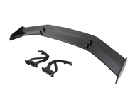 Alerón trasero/spoiler de fibra de carbono brillante estilo GT4 RS para Porsche 718 (982) Cayman y Boxster 2017>> - 9GT825871AA3G, 9GT827867AOK1, 9GT827868AOK1, 9GT827465D, 9GT827466D