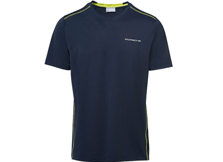 T-shirt da uomo Porsche, blu scuro – Sport - WAP545 T-shirt da uomo Porsche, blu scuro – Sport - WAP545