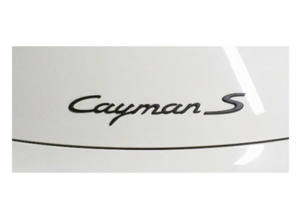 Insignia CAYMAN S para Porsche 987C Cayman S - 98755998301041