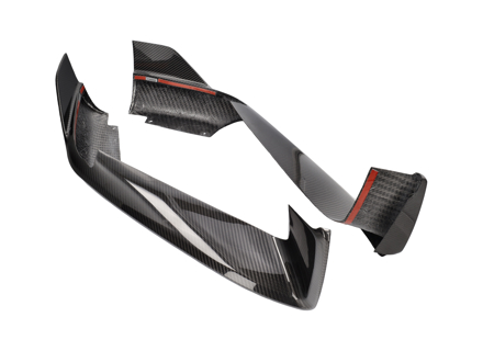 Stoßstangenecksplitter vorn aus Carbon 992.1 - 992898010B, 992898010J - ML-YWW080-PRO