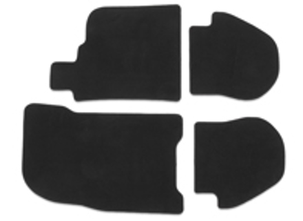 Tapis de sol, noirs. Porsche 928 1977-79 RHD - Volant à droite - 000043154205FV, P0006 Tapis de sol, noirs. Porsche 928 1977-79 RHD - Volant à droite - 000043154205FV, P0006