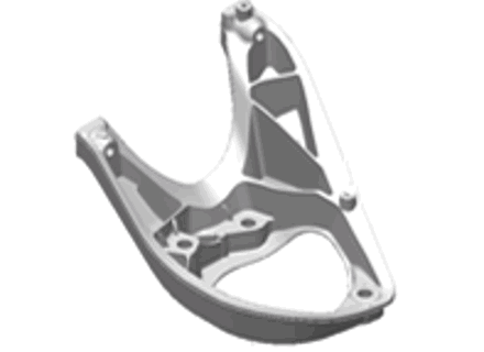 Support de montage moteur. Porsche 95B Macan - 95B399331A, 95B399331B, 95B399332A, 95B399332B Support de montage moteur. Porsche 95B Macan - 95B399331A, 95B399331B, 95B399332A, 95B399332B