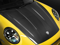 TECHART 碳纤维空气动力学引擎盖，适用于保时捷 992 - 092.121.199.009, 992823031AYGRV, 992823031BYGRV, 992823031CYGRV, 992823031DYGRV - 092.121.199.009