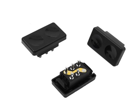 Kit de commutateur de lève-vitre électrique noir. Porsche 924 / 944 - 47795962201C