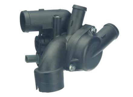 Alloggiamento termostato completo. Porsche 955 Cayenne 3,2 litri - 95510611100 - URO-017854