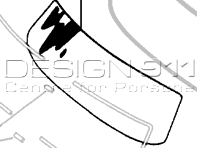 Parabrezza anteriore tinta verde. Porsche 356B (T6) / 356C COUPÉ Parabrezza anteriore tinta verde. Porsche 356B (T6) / 356C COUPÉ