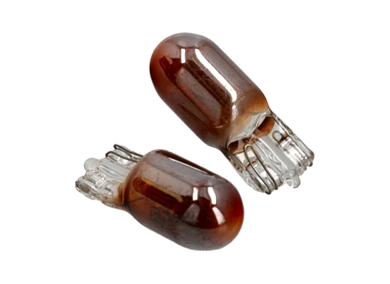 T10/501 Side repeater bulbs for clear lens lamps (Amber) - 91100154494, 99911000017 - BU501S