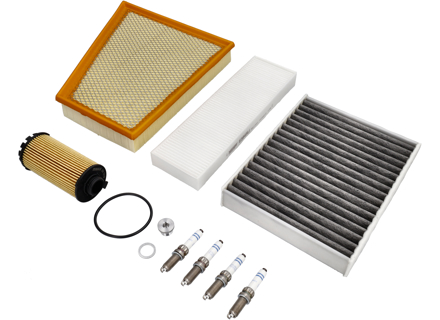 Service maintenance kit for Porsche 2.0ltr 718 Boxster, 718 Cayman - 982129620B, 9P1819631, PAF008309, 90012310630 - OPB905612, OPC115466