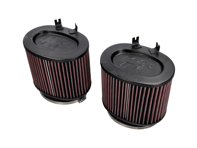 Juego de 2 filtros de aire K&N para Porsche 997 3.6L / 3.8L 2009-11 - 99711013030, 99711013031 - E1999, E-1999 Juego de 2 filtros de aire K&N para Porsche 997 3.6L / 3.8L 2009-11 - 99711013030, 99711013031 - E1999, E-1999