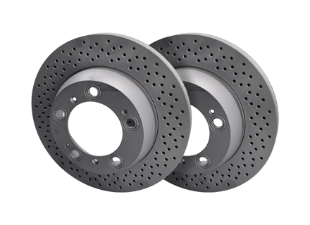 EBC Standard Brake Discs Drilled Rear. Porsche Boxster / Cayman  D1441 - 98635240301, 98735240300, 98735240301 - D1441
