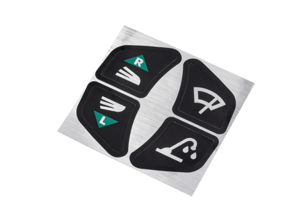 Set adesivi, tergicristallo e indicatori di direzione. Porsche 911 - 90155933000 - 901.559.330.00, 1601502110