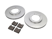 VOOR Remblokken en remschijfpakket Porsche 911 65-73 VOOR Remblokken en remschijfpakket Porsche 911 65-73