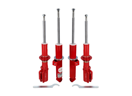 Koni Special Active前后减震器套装。适用于保时捷993 - 8745-1252L, 8245-1253L, 8745-1252R, 8245-1253R, 99334304139, 99334304239, 99333305139