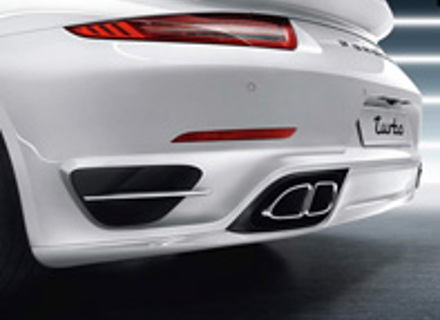 Rear bumper apron. Porsche 911 (991.1) Turbo >>2016 - 99104480303 Rear bumper apron. Porsche 911 (991.1) Turbo >>2016 - 99104480303