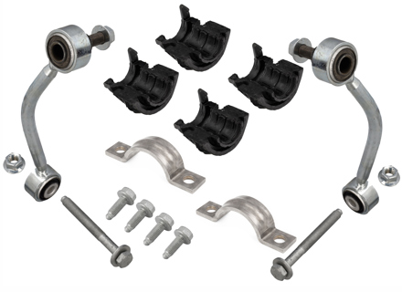 Rear Stabilizer Bar Drop Link & Bush Kit, 24.10mm. Porsche 955 / 957 / 958 Cayenne - 95533379240, 95533379200, N10697801, 95533377701, 95533306921, 95533307021