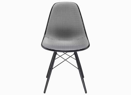 Eames Plastic Side Chair - Pepita. Gelimiteerde editie - WAP0500550R0UK, WAP0500500RGCP Eames Plastic Side Chair - Pepita. Gelimiteerde editie - WAP0500550R0UK, WAP0500500RGCP