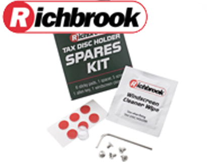 Richbrook Tax Disc Holder Spares kit Richbrook Tax Disc Holder Spares kit
