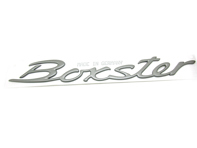 BOXSTER Badge, in Titanium. Porsche 987 Boxster - 98755923701 BOXSTER Badge, in Titanium. Porsche 987 Boxster - 98755923701