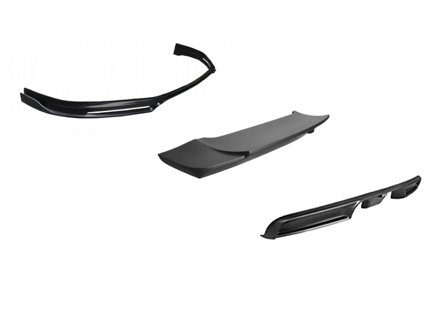 Kit aerodinamico Touring EVO (corpo stretto C2). Porsche 991.2 Carrera S/4S/GTS - P991.42.7002, P991.42.1020, P991.42.3022, P991.42.3040