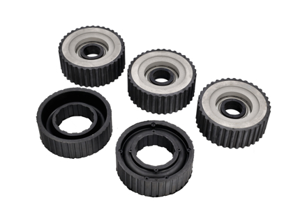 Jeu de roulements d'arbre de boîte-pont (roulement en caoutchouc + tube central à roulement à billes) Porsche 928 - 92842101226, 92842101218, 92842101220, 92842101214, 928421012DX, 928421012CX