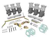 EFI-gasklephuisset van getrommeld aluminium. Porsche 911 / 964 / 993 / 914-6 - PM-O940-0, PM-O941-0, PM-O942-0