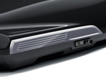 Lames latérales remplaçables pour coffre de toit Porsche Performance, en Dolomite Silver Metallic. Porsche 991 / 992 - 9Y0044871, 9Y0044870, 9Y0044871A, 9Y0044871B, 9Y0044871C